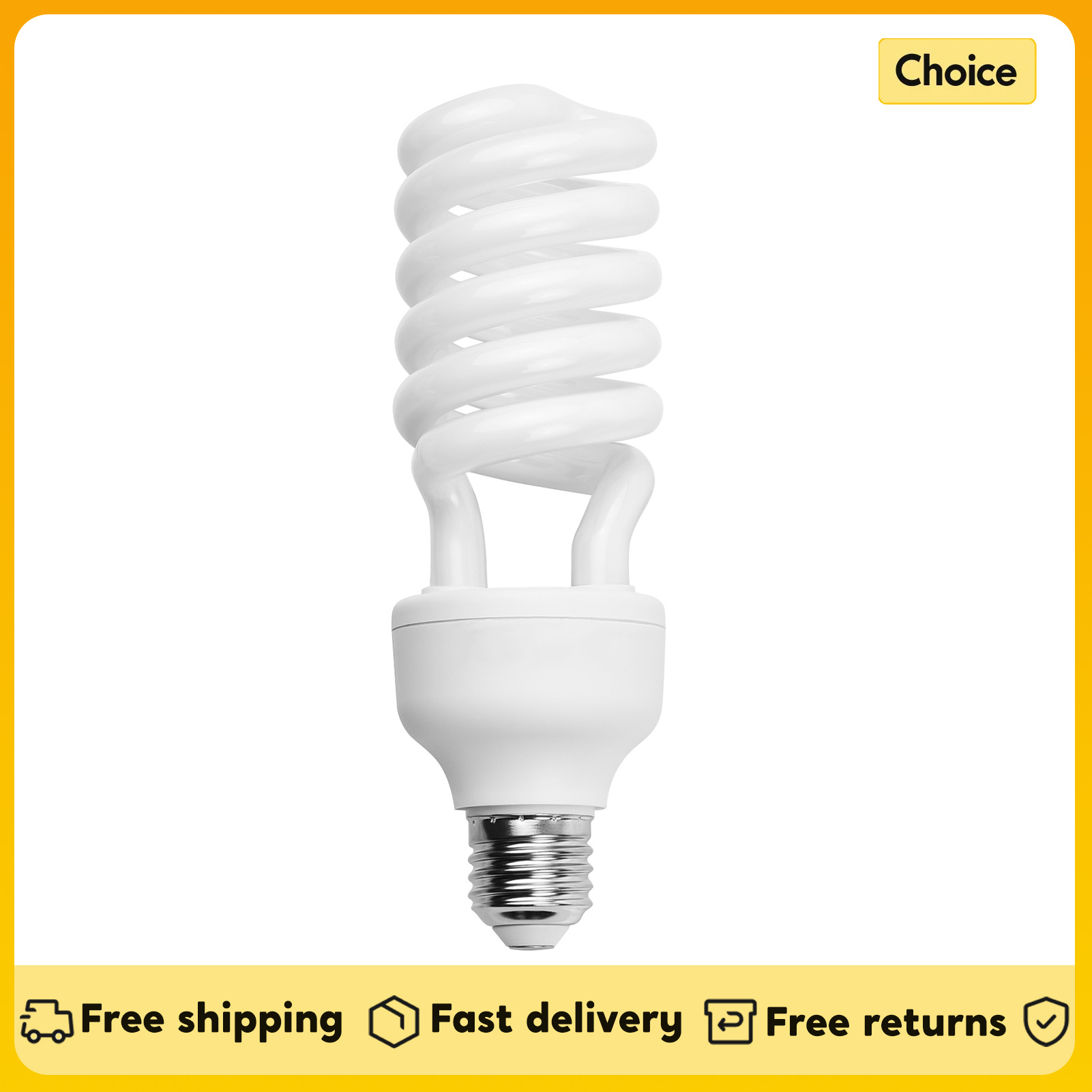 Photography Bulb - 45W Spiral Fluorescent Light Bulb 5500K