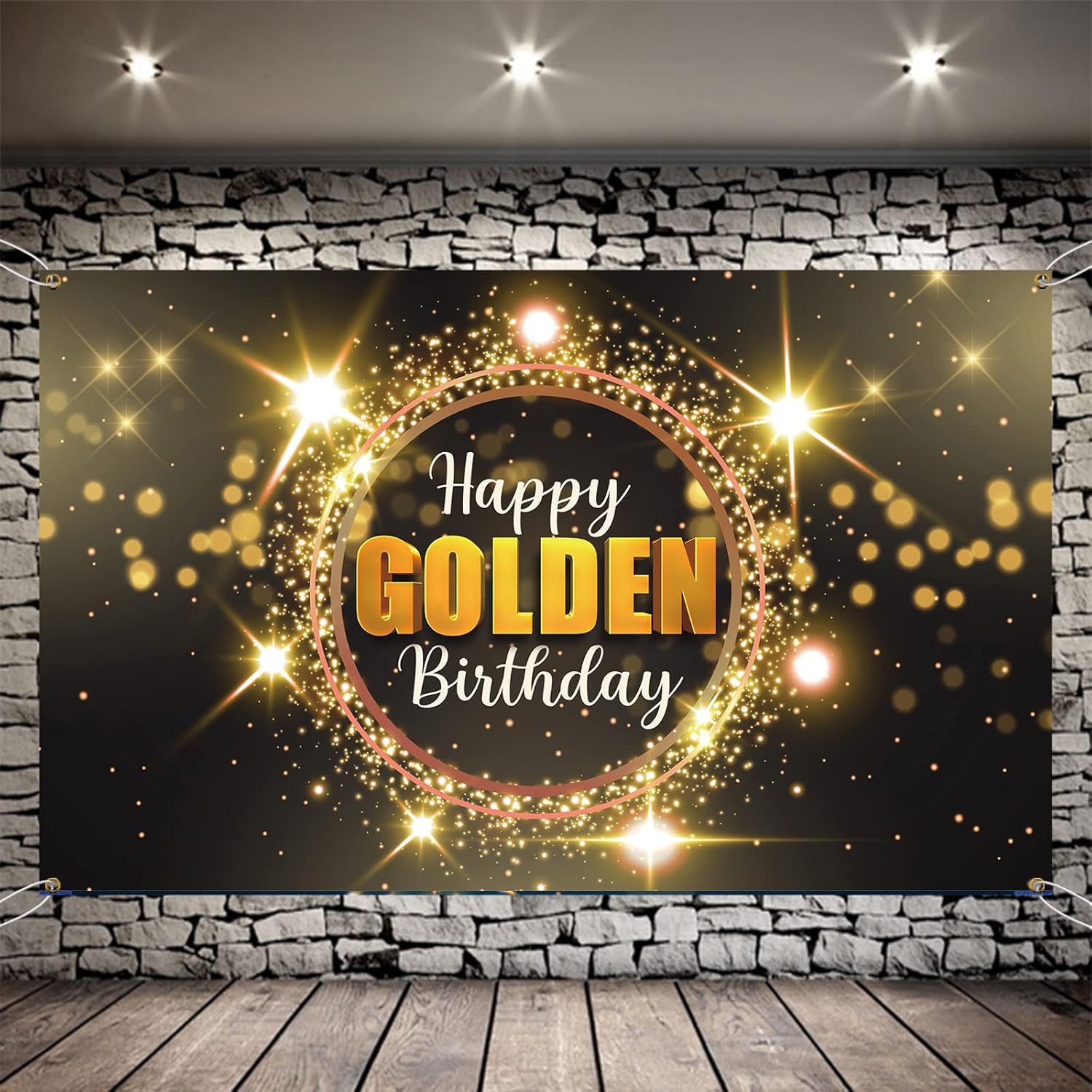 Photography Awards - Photography Backdrop Gold Black Glitter Wedding