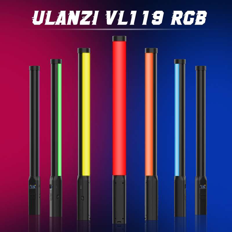 Photography Bulb - Ulanzi VL119 Cầm Tay RGB Nhiều