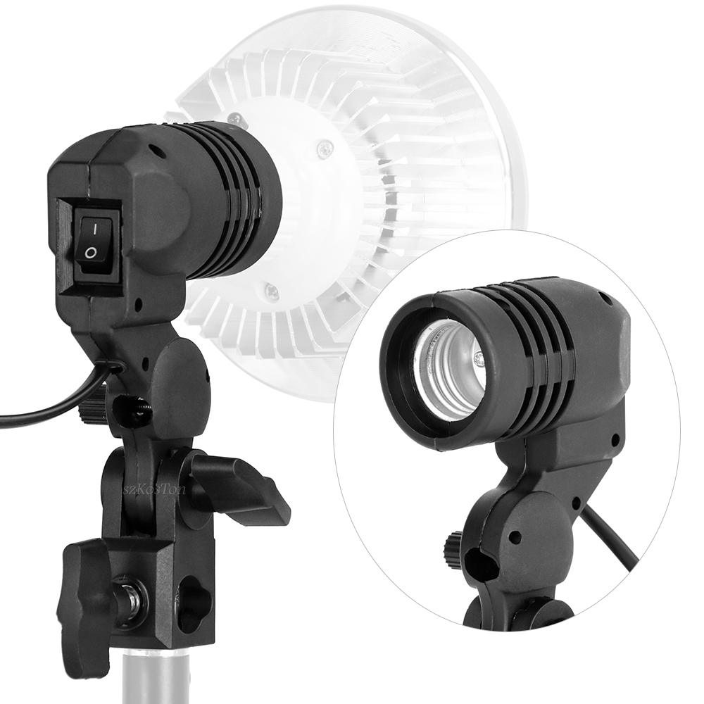 Photography Bulb - Single Head Bulb Holder E27 Socket