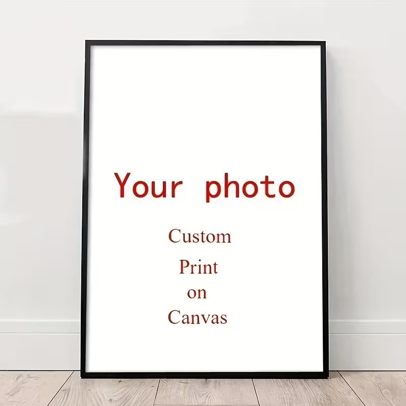 Photography Poster - Custom Print Canvas Painting From Your