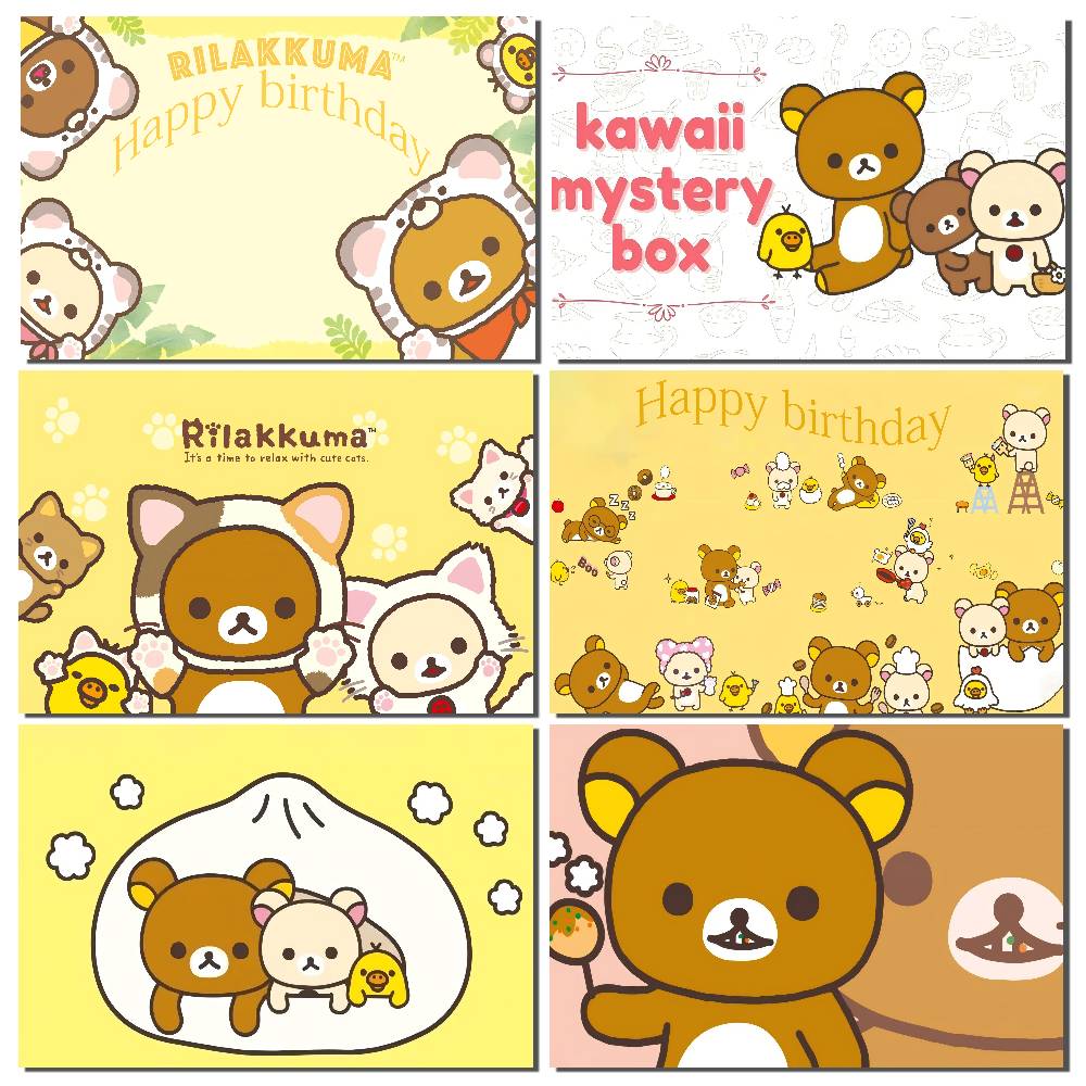 Photography Sport - 1pc Cute Rilakkuma Cartoon Style Background