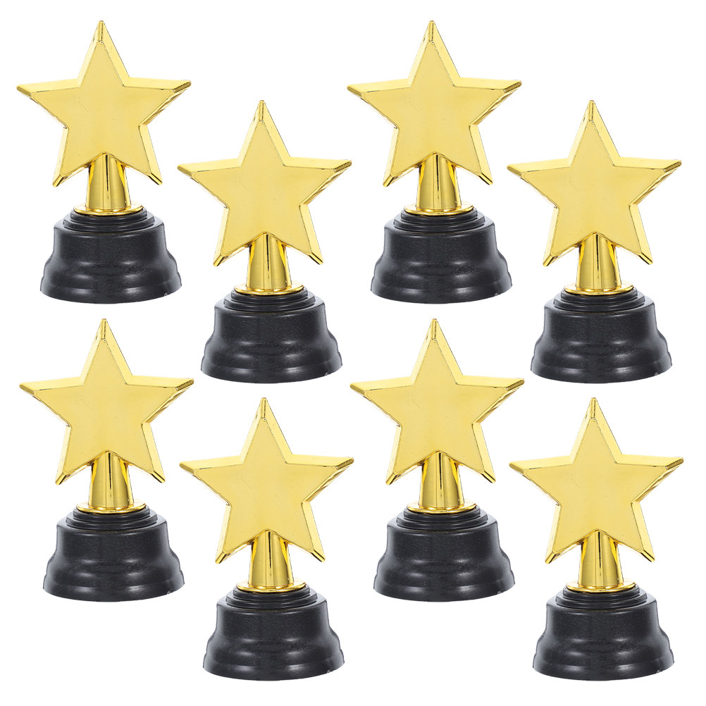 Photography Awards - 8Pcs Mini Trophy Awards Bulk Star