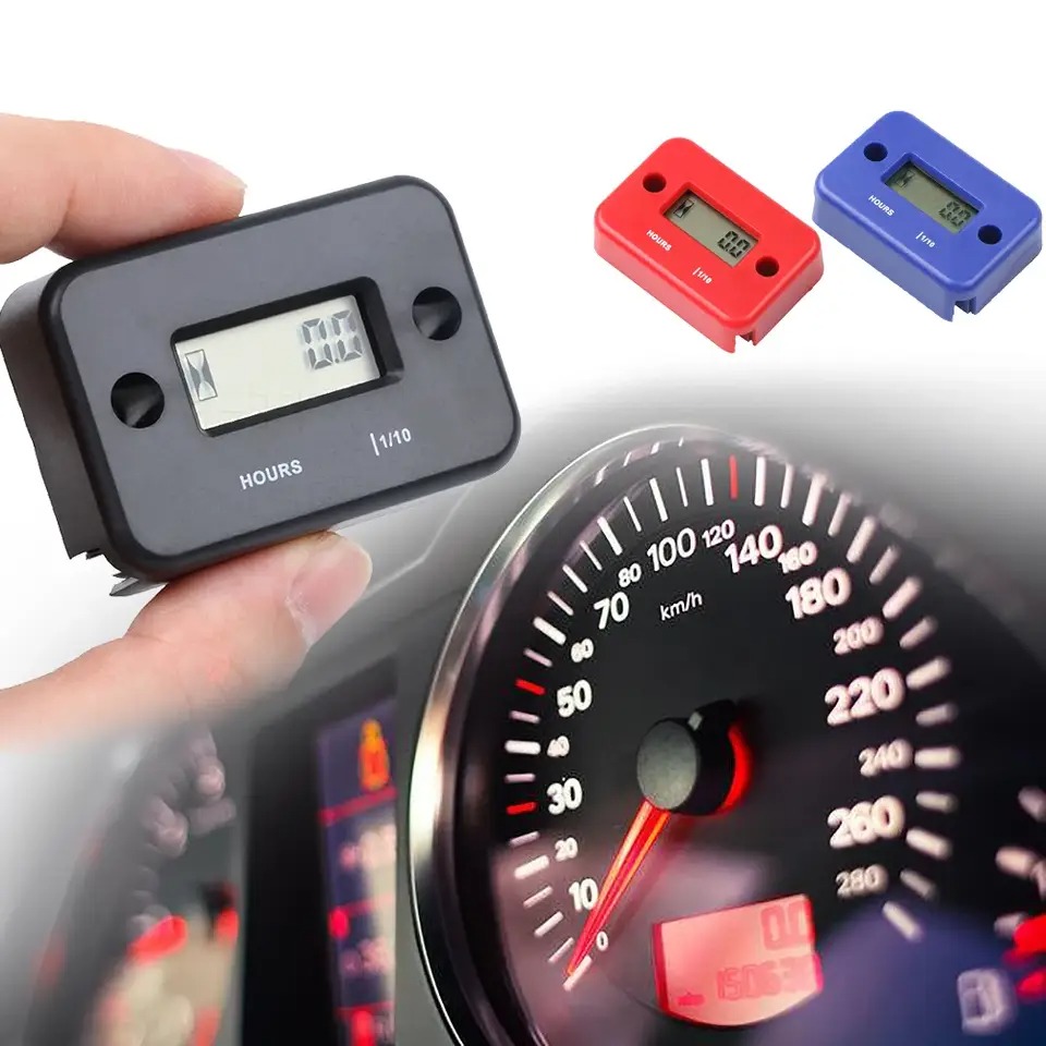 Intervalometer Timer - LCD Display Digital Tach Hour Meter