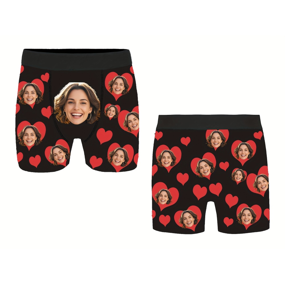 Photography Object - Custom Photo Men Boxer Briefs, Personalized