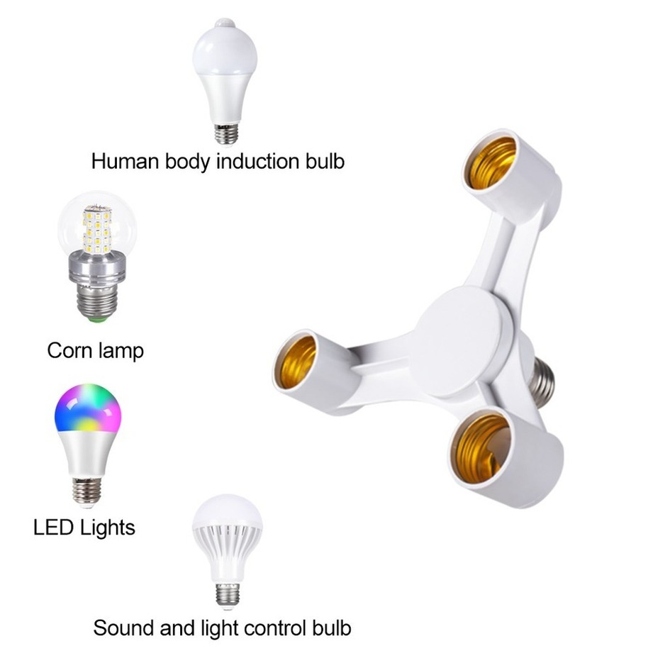 Bóng Đèn Ổ Cắm 3In1 E27 Để E27 - đánh giá và giá Photography Bulb