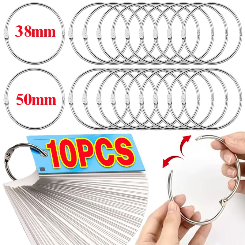 1-10PCS Metal Ring Binder Book - đánh giá và giá Photography Paper
