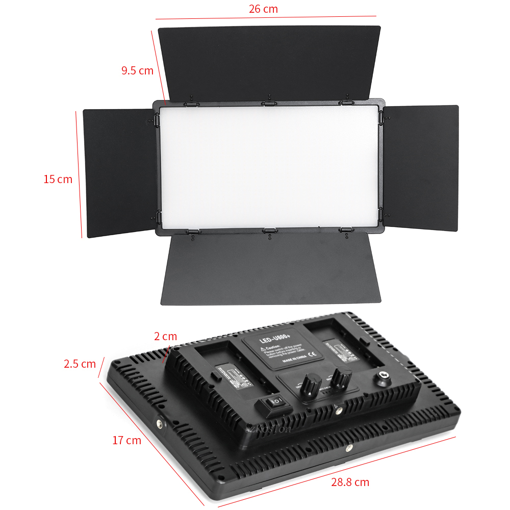 U800 LED Photo Studio Light fo - đánh giá và giá Photography Bulb