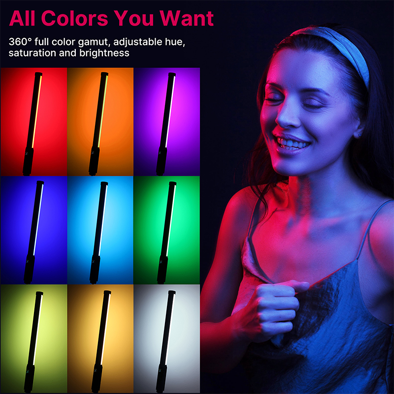 Ulanzi VL119 Cầm Tay RGB Nhiều - đánh giá và giá Photography Bulb