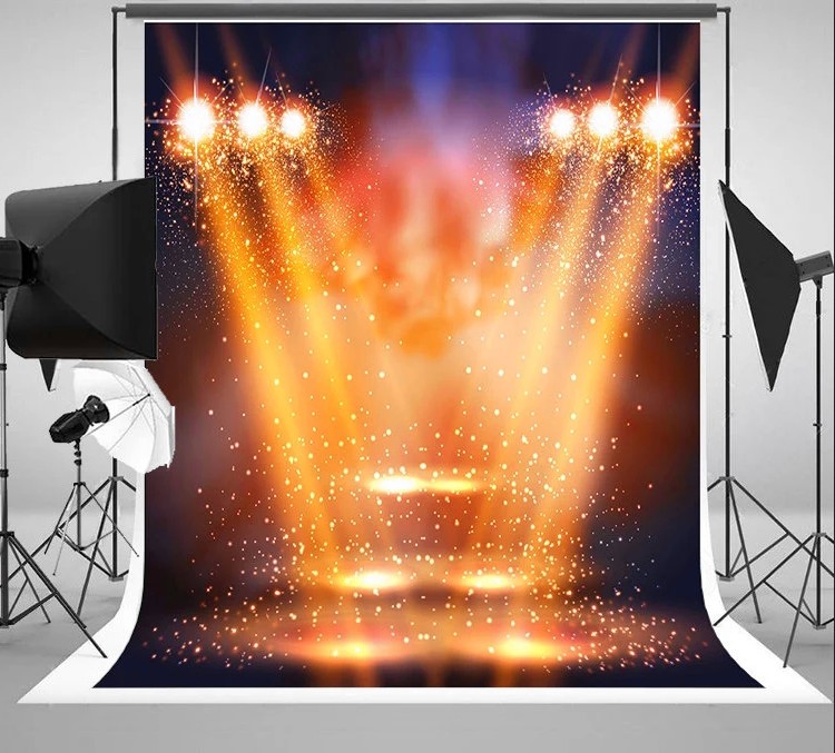 dj gold led stage bokeh neon l - đánh giá và giá Photography Awards