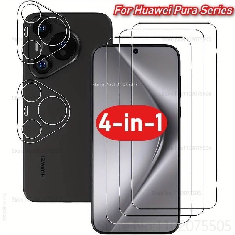 [4-in-1]2Pcs Full Coverage Tem - đánh giá và giá Photography Kit Huawei Pura 80 Ultra