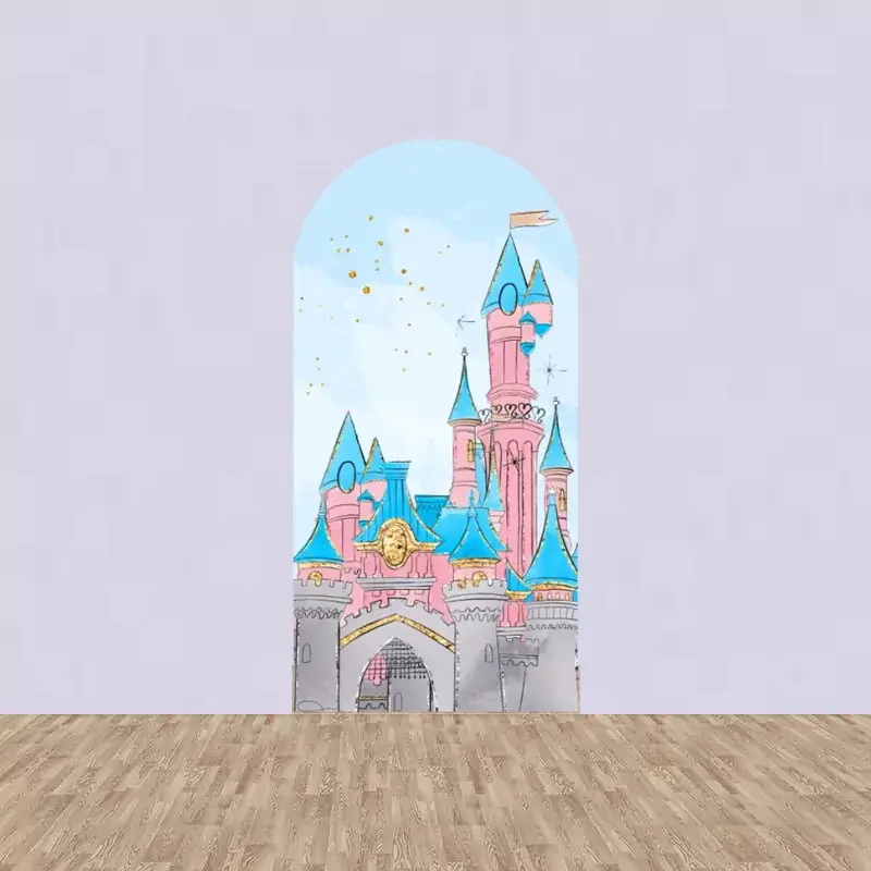Castle Themed Happy Birthday B - đánh giá và giá Backdrop Stand Kit