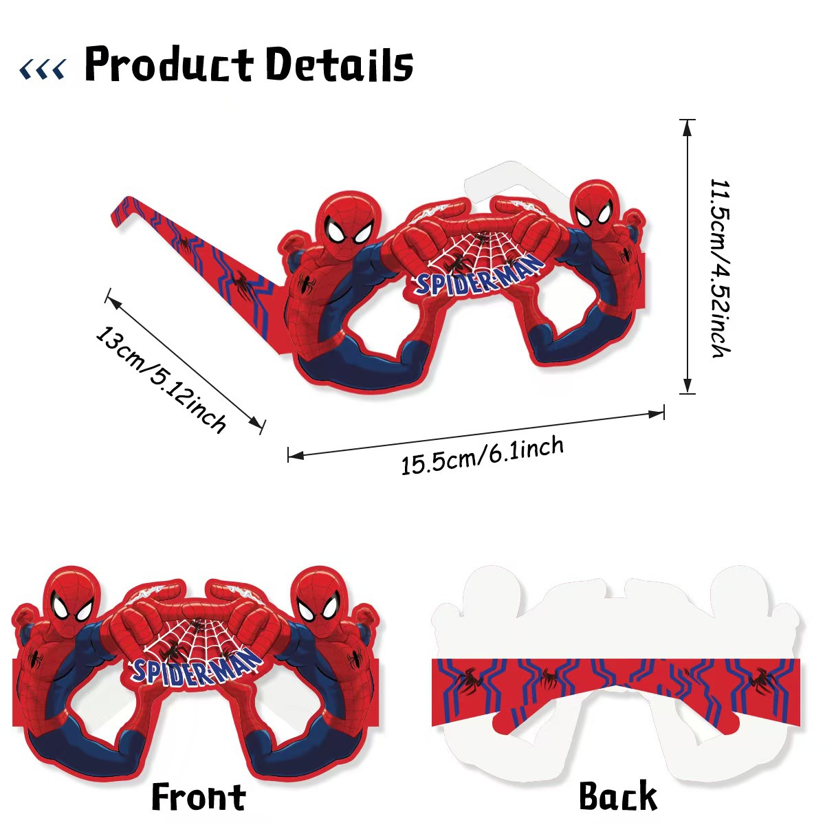 8PCS Spider-Man Paper Eco-Frie - đánh giá và giá Photography Paper