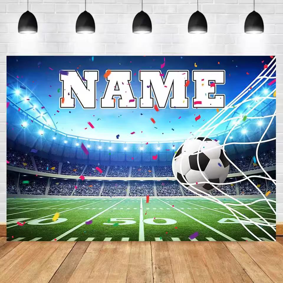 Football Backdrop Customize Na - đánh giá và giá Photography Sport