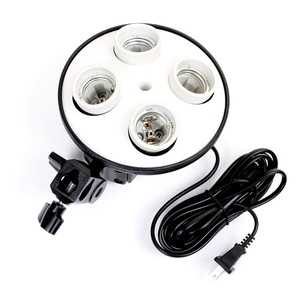 E27 Căn Cứ 4 Đui Đèn Ánh Sáng  - đánh giá và giá Photography Bulb