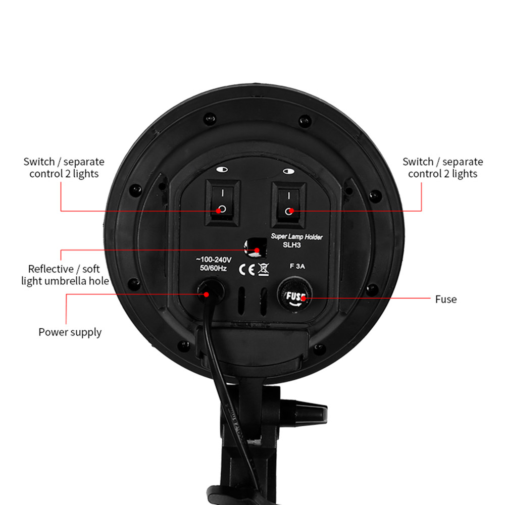 E27 Căn Cứ 4 Đui Đèn Ánh Sáng  - đánh giá và giá Photography Bulb