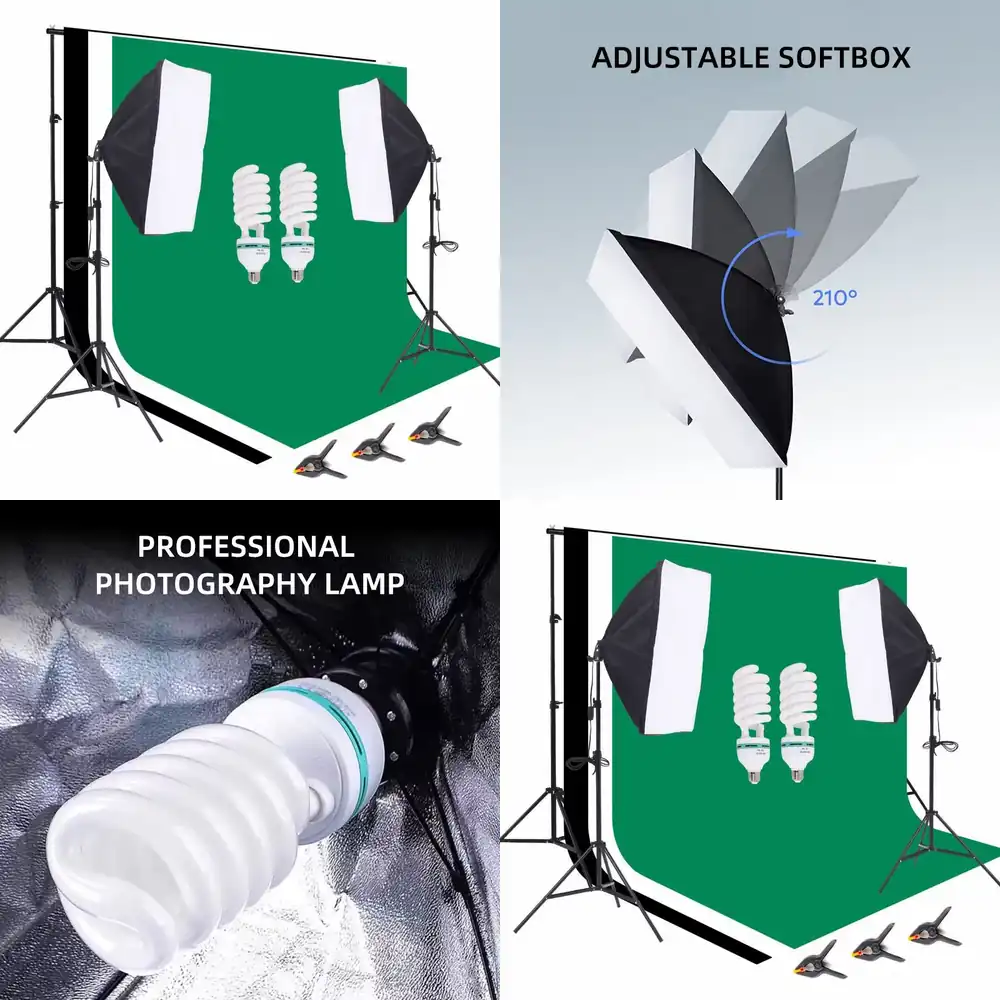 1 Photo Studio Equipment 2.6*3 - đánh giá và giá Backdrop Stand Kit