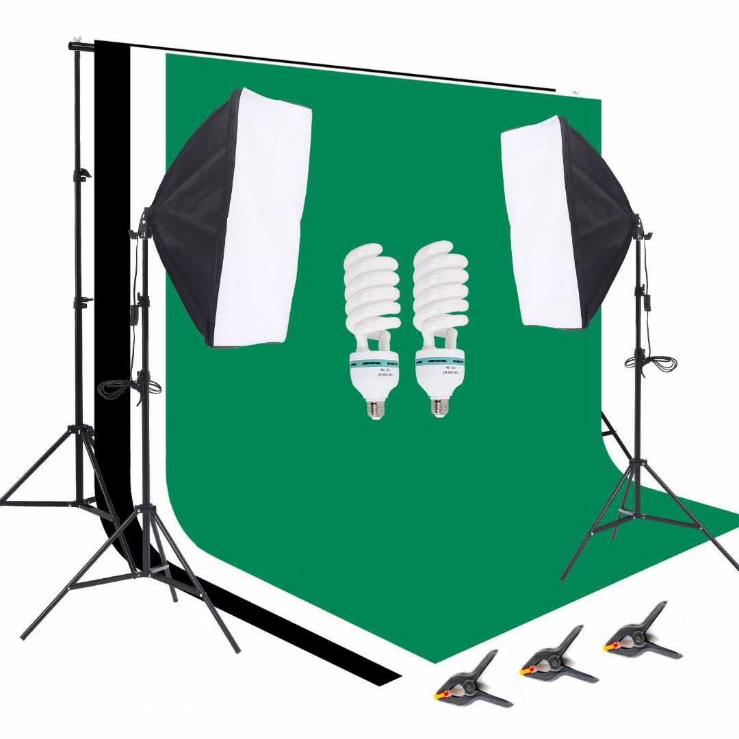 1 Photo Studio Equipment 2.6*3 - đánh giá và giá Backdrop Stand Kit