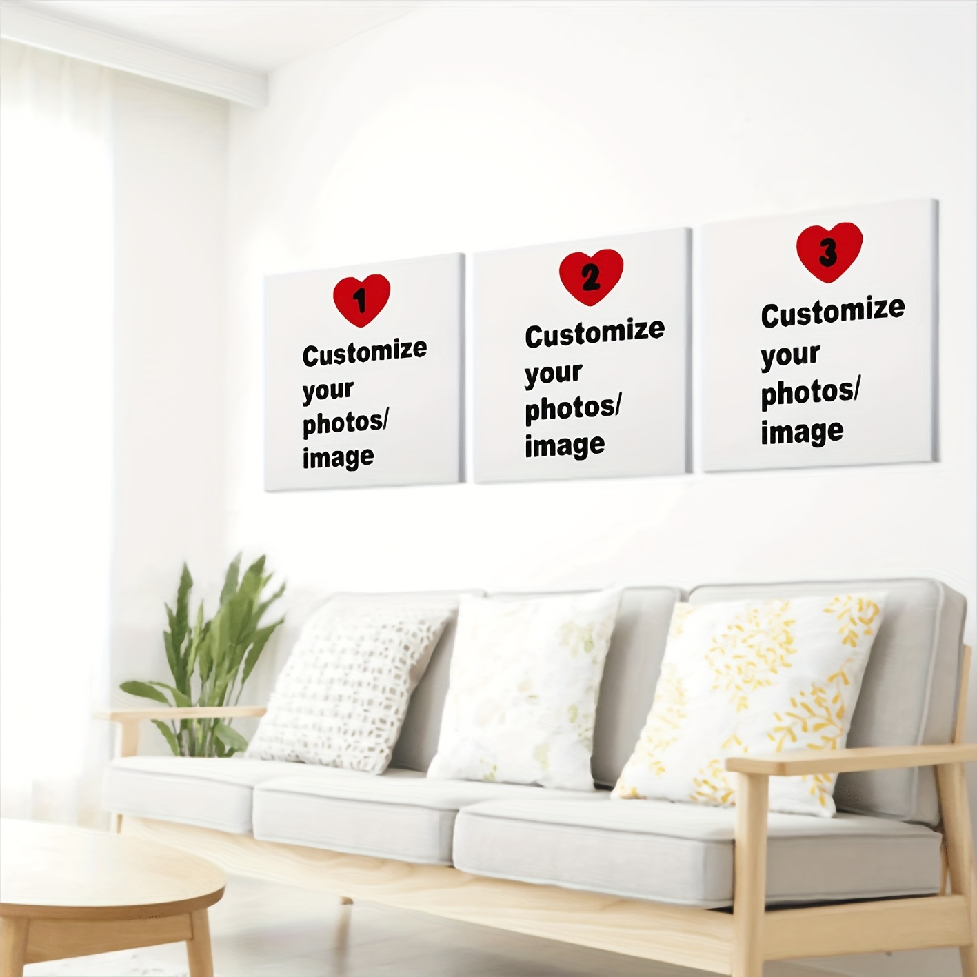 3pcs/set Custom Square Canvas  - đánh giá và giá Photography Object