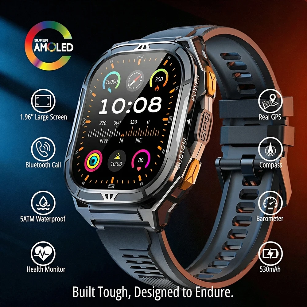Luxury AMOLED Smartwatch Real  - đánh giá và giá Intervalometer Timer
