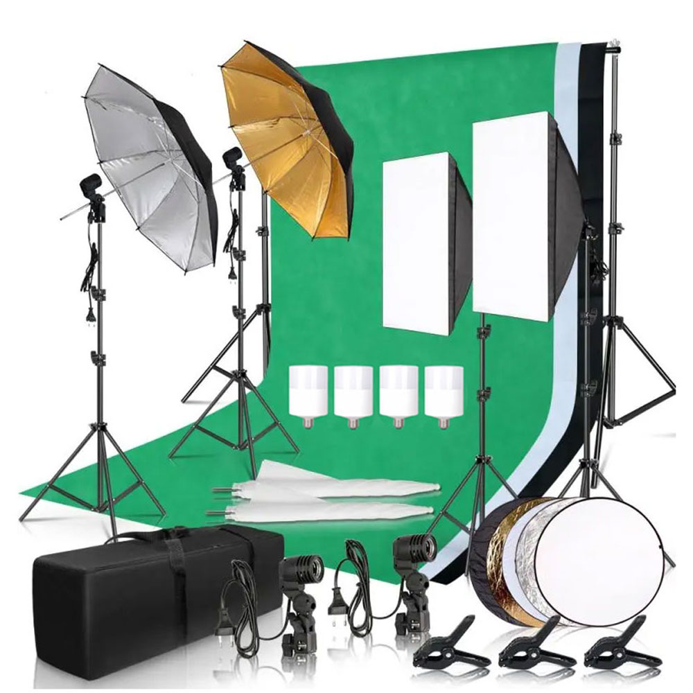 Chụp Ảnh Ảnh Studio Softbox Bộ - đánh giá và giá Backdrop Stand Kit