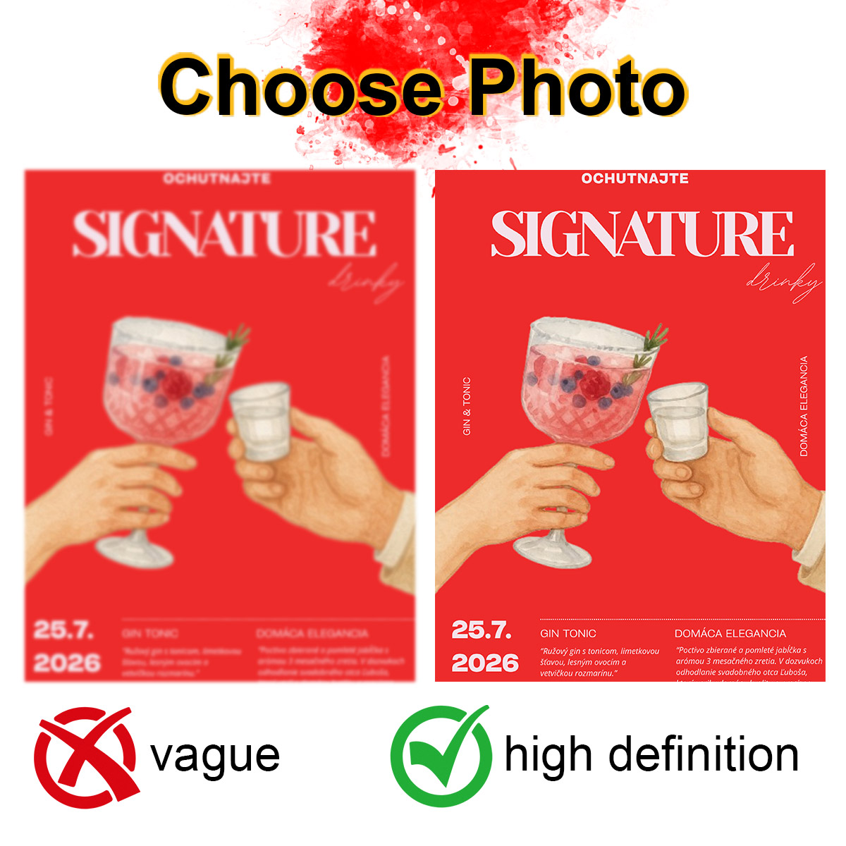 Custom Photo Advertising Poste - đánh giá và giá Photography Object