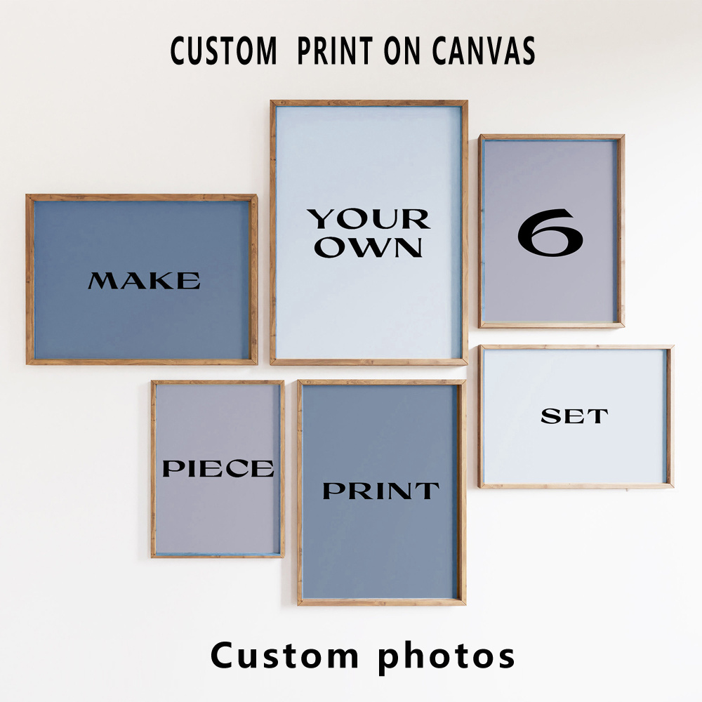 6pcs/set Custom Canvas Prints  - đánh giá và giá Photography Object