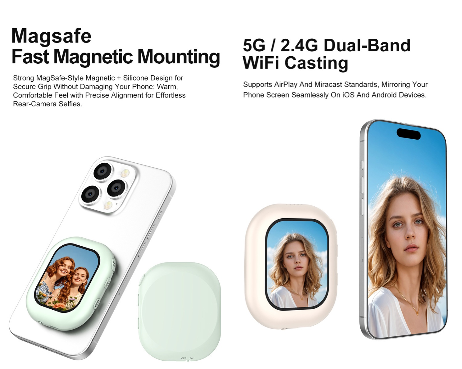 Wireless Mini Magnetic Selfie  - đánh giá và giá Photography Camera