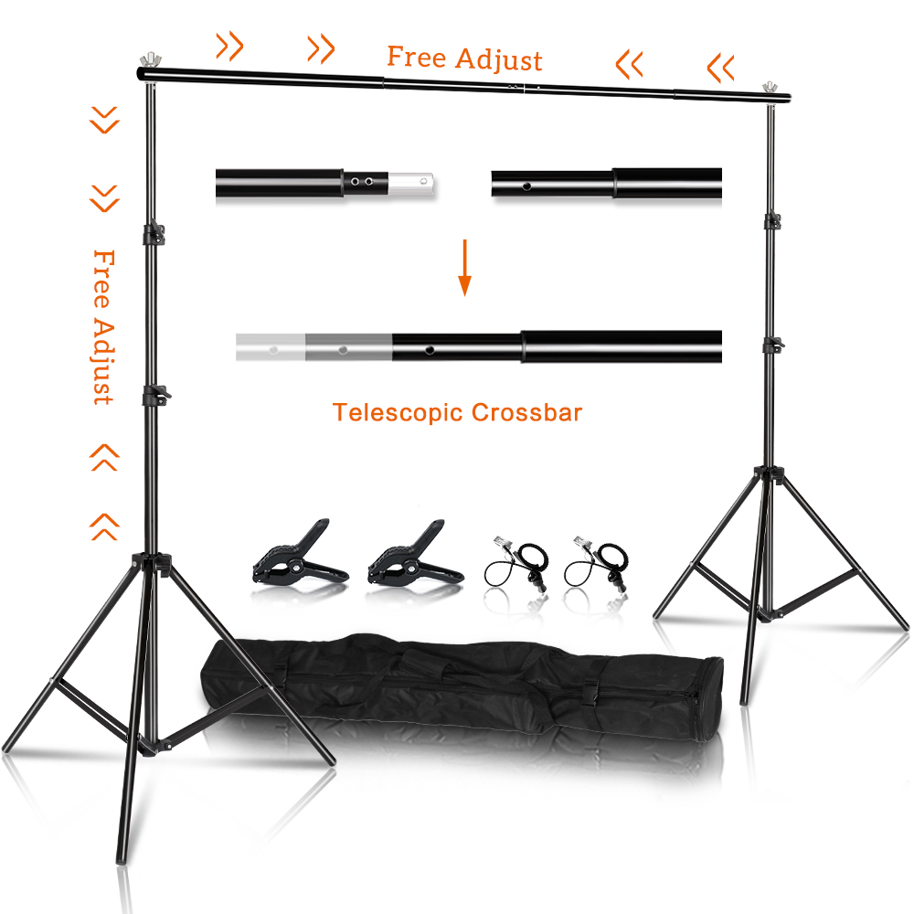Photo Studio Background Photog - đánh giá và giá Backdrop Stand Kit